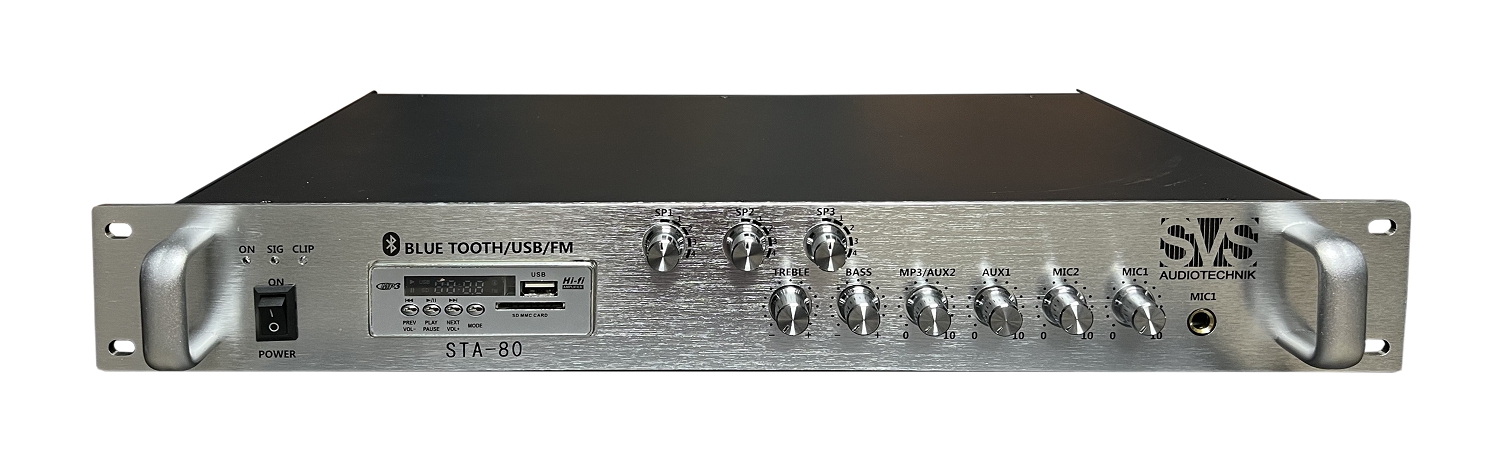 SVS Audiotechnik STA-80 Микшер-усилитель для систем Public Address в Сергиев Посаде